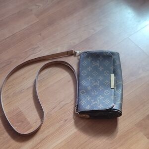 Elegant Brown Designer Crossbody Bag